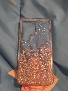 Insignia Glitter Liquid Sparkle Phone Case - Rose Gold For S26 Ultra